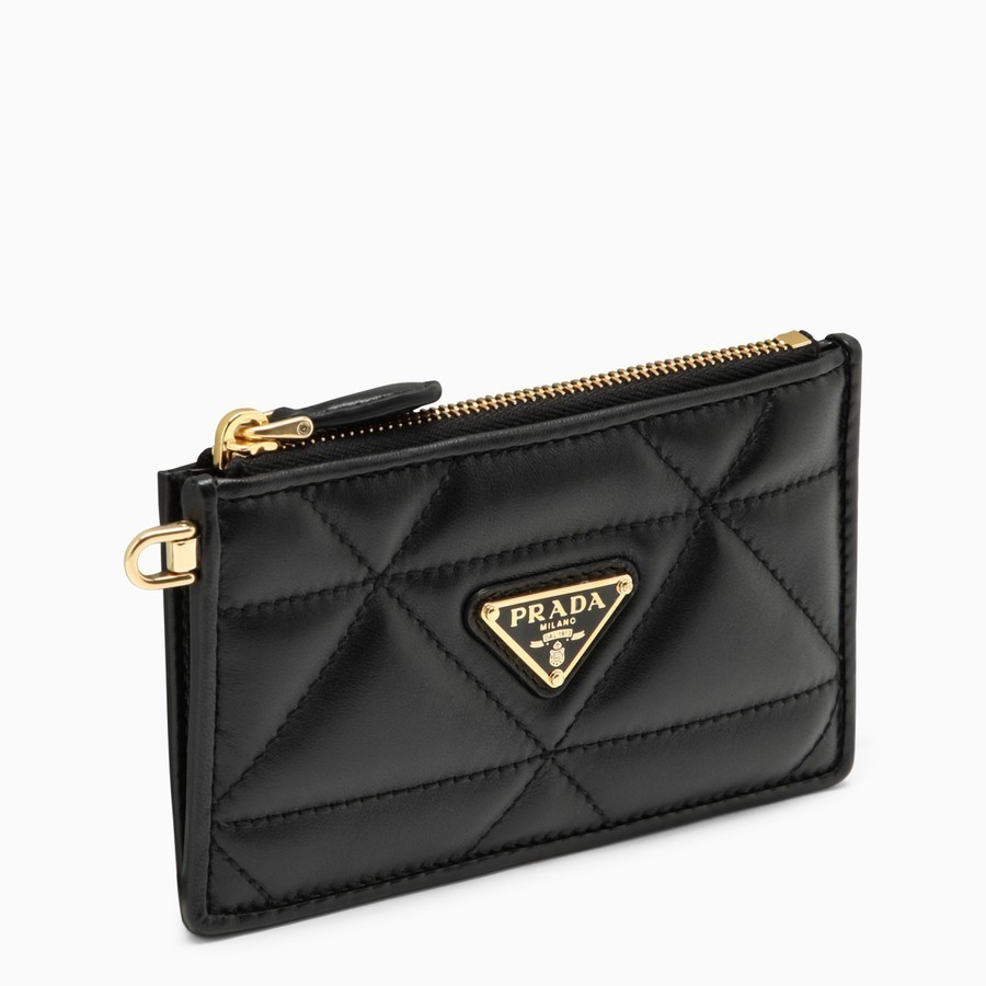 Prada Saffiano Card Holder Black